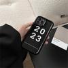2023 Simple Stylish Soft Black Phone Case For Iphone 14 13 12 11 Pro Max Cute Silicone Lens Protective Plain Soft Cover Funda