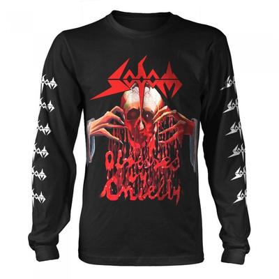 Sodom Unisex-Erwachsene Obsessed By Cruelty Langarm-T-Shirt