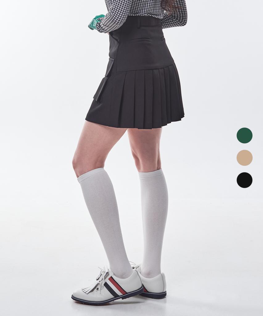 2ELA Serendi Women'S Cargo Pocket Pleated Golf Skirt 3 Colors