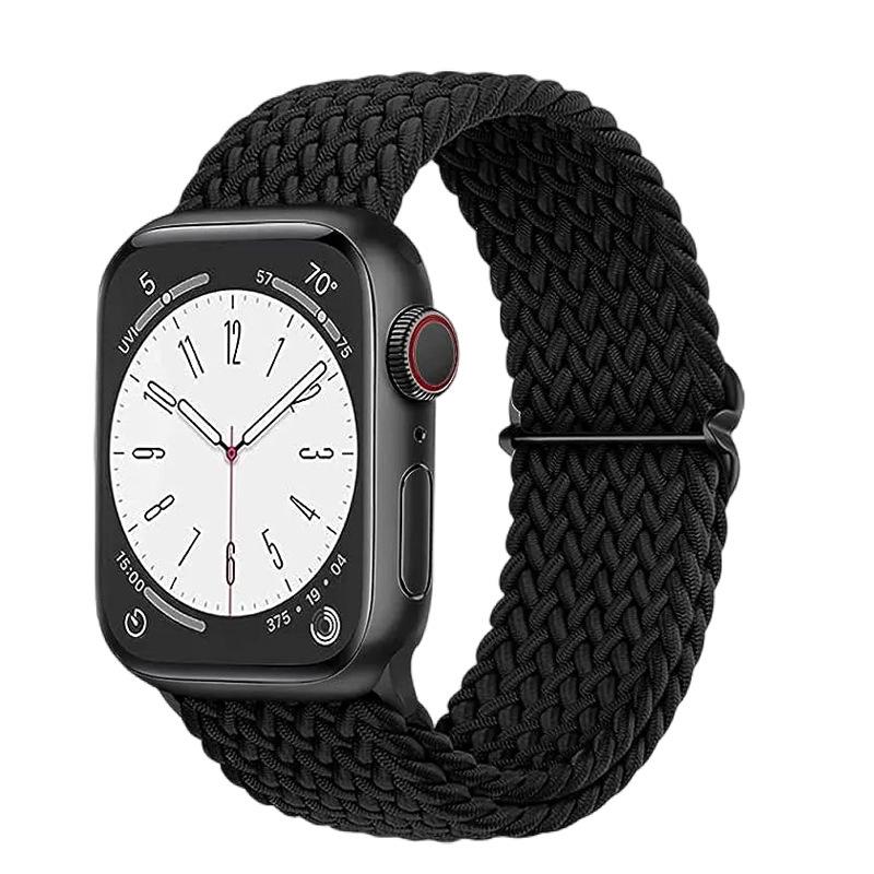 Nylon Woven Apple Watch Band for Apple Watch S9/8/7/SE/6/5/4/3
