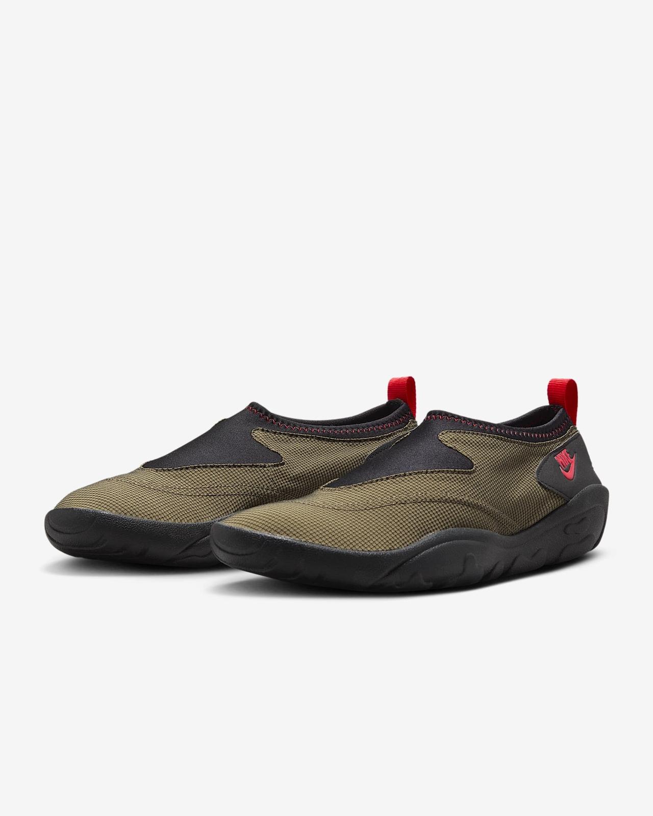 FZ5627-200 Nike Aqua Turf Medium Olive Black University Red (Men s) 10