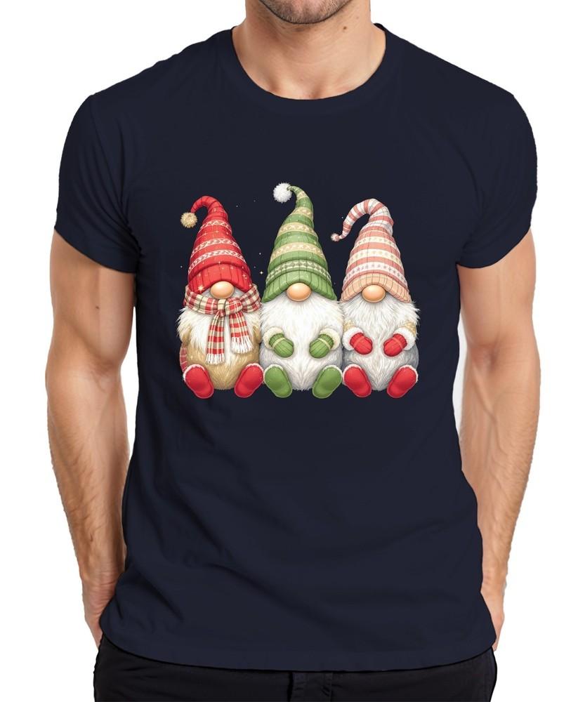 Christmas Elf Cute Gnomes Scandinavian Wintery Theme Unisexs TShirt S
