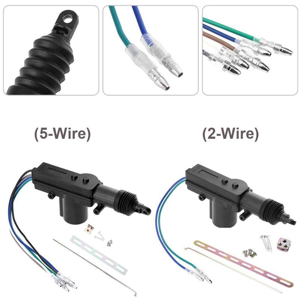 Benkeg Car Door Lock Actuator, Universal Car Power Door Lock Actuator 12 Volt Motor