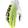 100% Ridefit MTB Cycling Gloves (yellow)
