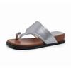 Retro one-pedal cover, toe square head sandals, new small beach shoes, fashionable wedge heels, slippers for women