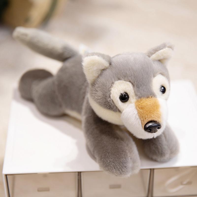 Party Style Forest Animal Doll Tiger Panda Fox Plush Toy Simulated Animal Doll Zoo Gift