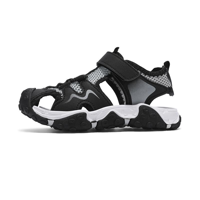 Kids  Beach Sandals Rotary Button Closed Toe Anti-collision Girls  Beach Sports Sandals Sandals for Boys 28