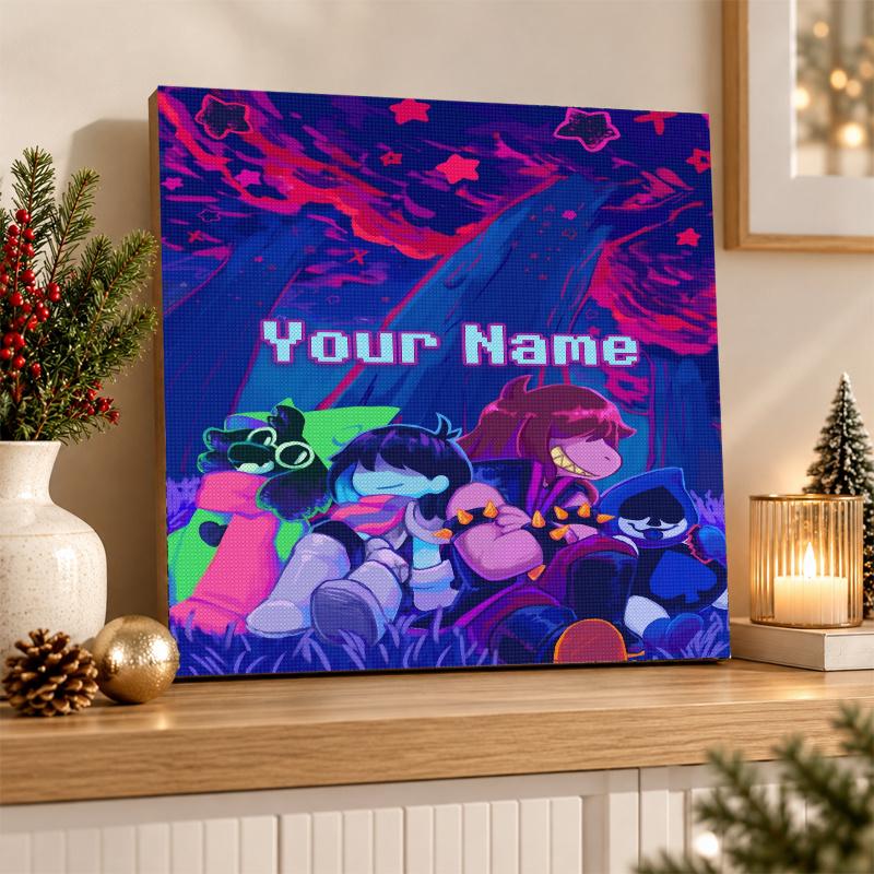 Undertale Custom Name Text 5D Diamond Painting Kit DIY Full Drill Diamond Art Decoration