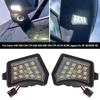 2Pcs LED Front Under Mirror Lamp Puddle Light For Volvo V40 V50 C30 C70 S40 S60 S80 V50 V70 XC70 XC90 Jaguar XJ XF XK/XKR XE