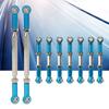 9 pcs Aluminum Alloy Tie Rod Set for WL Toys 1 10 K949 RC Car Toy Accessoriesblue K949 015B