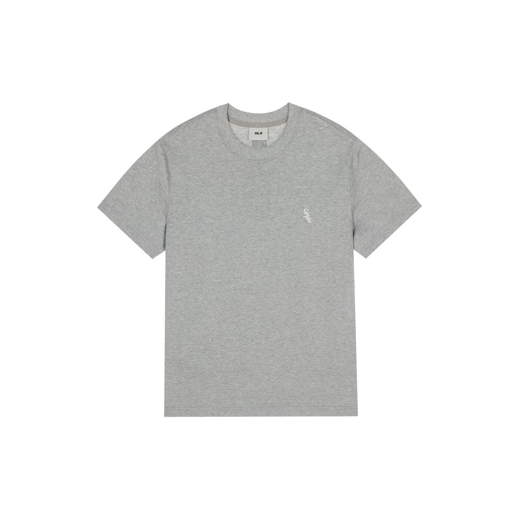 New MLB x SHISHANGYUNDONGXILIE X JICHUHUIBIAO T Shirt Unisex Gray 3ATSB0243-44MGS