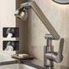 360° Rotating Robotic Arm Faucet Hot and Cold Water Universal Faucet Rotating Faucet  Kitchen Sink