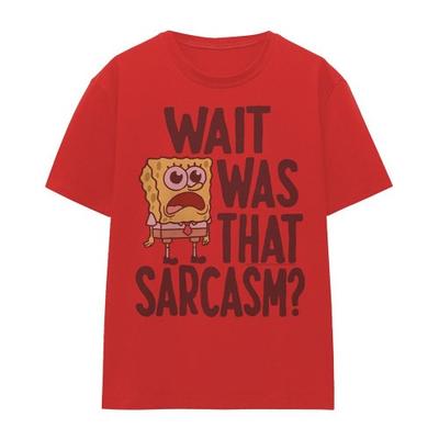 T-shirt Sarcasmo Donna/Signora Spongebob Squarepants