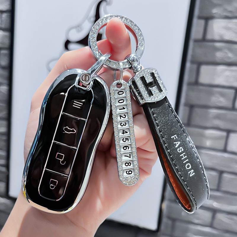 TPU Car Remote Key Case Cover Protect Shell Fob For Xiaomi SU7 YU7 SU7Pro SU7max Ultra Induction Card NFC Smart Accessories