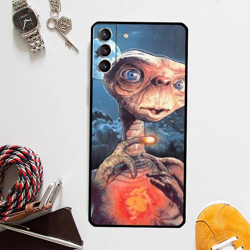 

E.T. The Extra Terrestrial Movie Case For Samsung Galaxy S25 Ultra S20 S21 S22 S23 Plus S9 S10 S25 FE S24 Ultra Cover Coque Galaxy S20Ultra