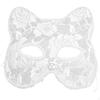 cat Masquerade Mask ,Lace Masks ,Half Face Cover Fancy Dress for Costume, Cosplay ,Party Favor