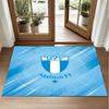 Malmö FF Design Kristall-Samt-Teppich Weich Dekorative Matte für Schlafzimmer Eingang
