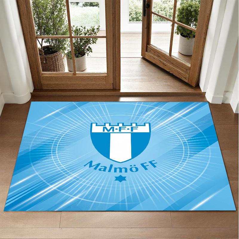Malmö FF Design Kristall-Samt-Teppich Weich Dekorative Matte für Schlafzimmer Eingang