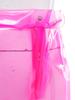 S-XXL Women Clear PVC High Waist Bodycon Mini Skirt with Side Pockets Transparent Cover Up for Swimsuit Beach Clubwear