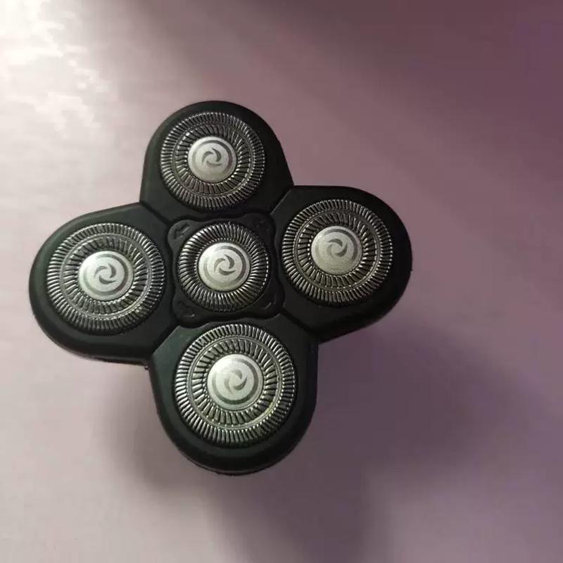 1PC Head Shaver Replacement Heads, 5 Head Bladess Electric  Replacement Head for Men