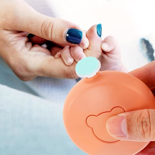 24-Piece Set of Replacement Nail Polish Heads, Toddler Nail Clipper Pads, Electric Grinding Heads, Toddler Electric Nail File Pads, Trimmer Replacemen