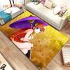 3D Gintoki Kagura Gintama Anime Area Rug,Carpet Rug for Living Room Bedroom Sofa Doormat Decoration, Kid Play Non-slip Floor Mat