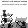 Black Dog Outdoor Folding Camping Storage Rack