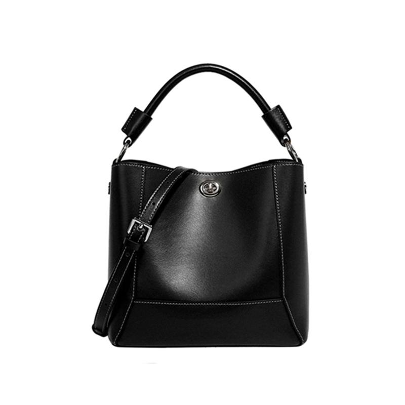 

Сумки-ведра из натуральной кожи, маленькие, через плечо, для женщин, трендовые дизайнерские сумки-тоут для женщин