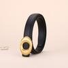 Belt Women'S Leather Simple High-End Sense Black Decorative Women'S Belt Women'S Niche Jeans Belt