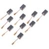 10Pcs Graphite Copper Motor Carbon Brushes Kit For Angle Grinder 6*8.5*13.5Mm