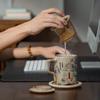 Edenus Dunhuang Series Ceramic Office Cup