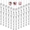 20 Pcs Bird Repellent Reflective Scare Rods For Bird Repellent Decoration