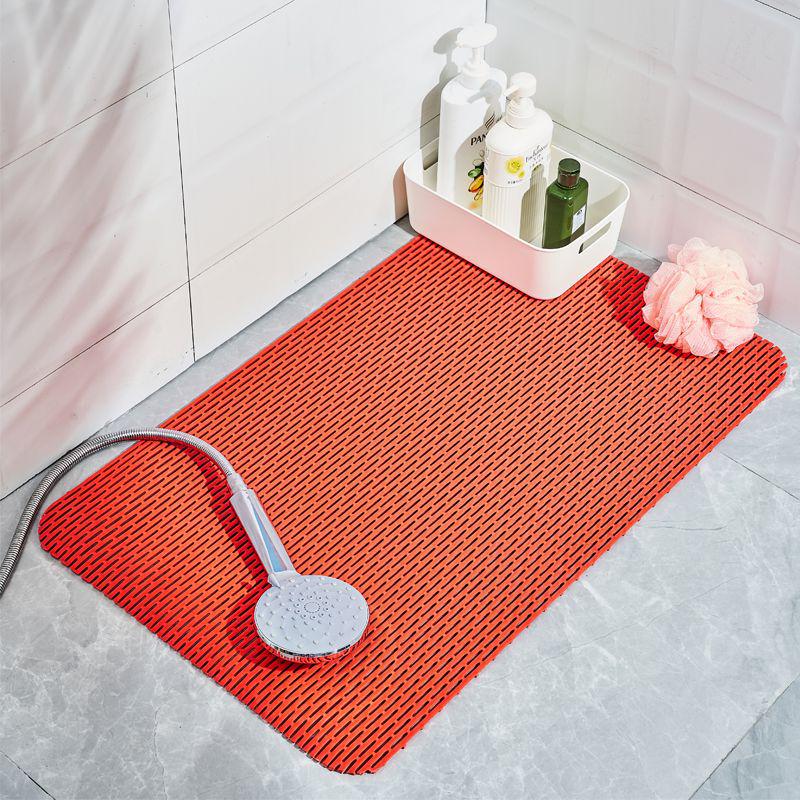 Anti-Slip Square Bathroom Mat for Shower, Toilet, and Washroom
