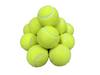 Hard Tennis 12 with Clear Storage Practice Balls Balls, Non-Pressure Balls, Balls, Bag, NE1098,