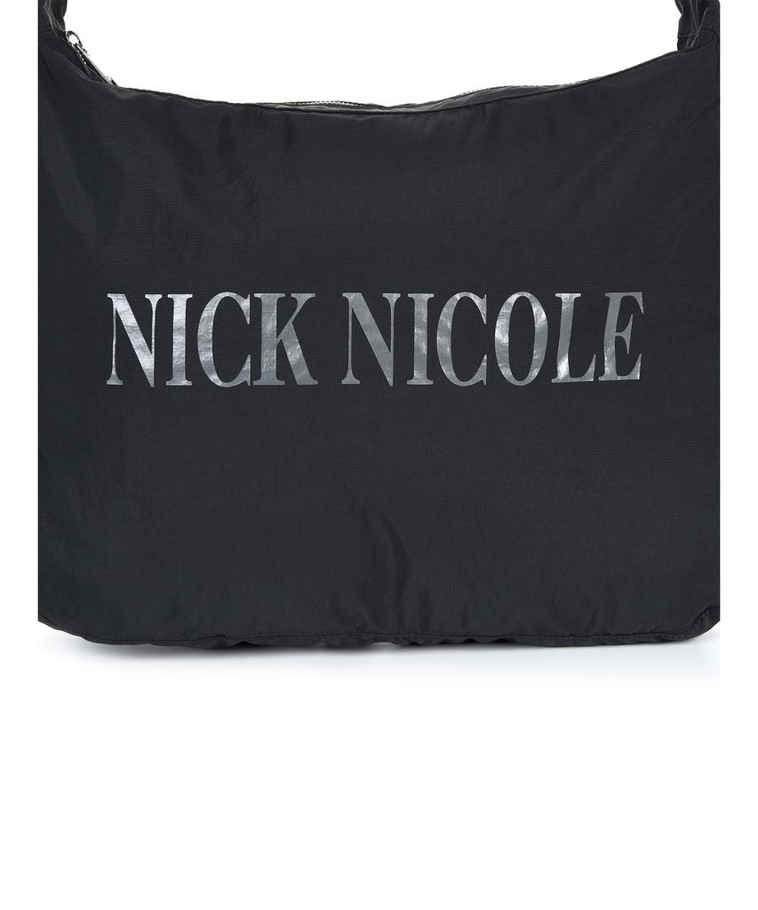 Nick&Nicole Nicole Nylon Big Square Bag_Black