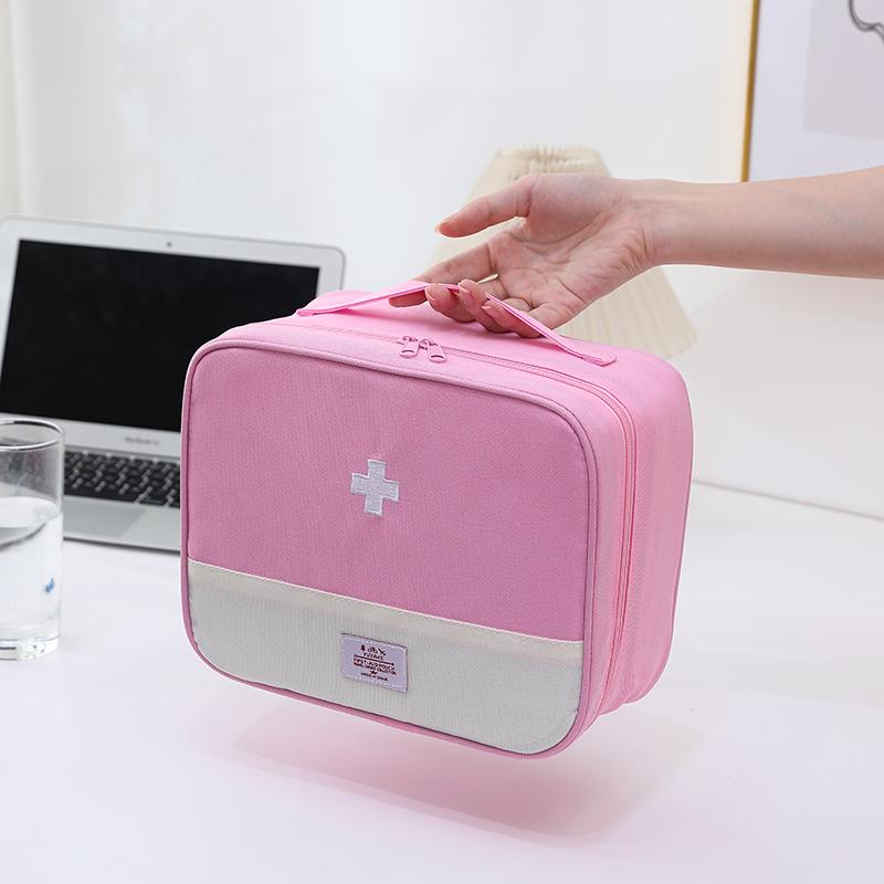 Multifunctional First Aid Bag Travel Portable Medicine Package Storage Bag Outdoor Camping Travel and Home Storage Bag 3PC/Set