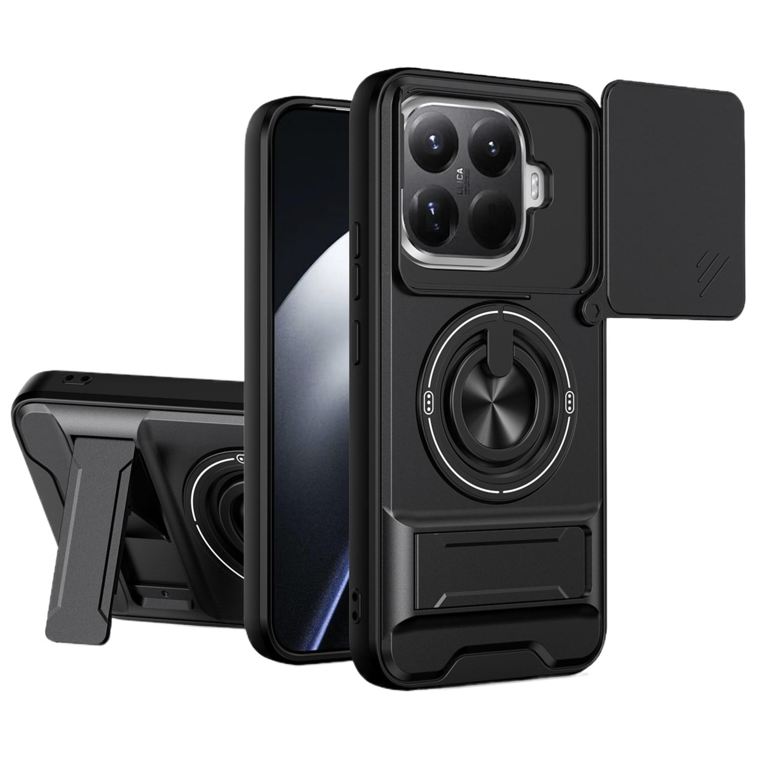 Shock Proof Phone Bag Case for Xiaomi 15T Pro Mi15t Xiaomi15t 5G Xiao Mi 15t Dual Layer Cell Phone Cover Stand Cases xiaomi 15T