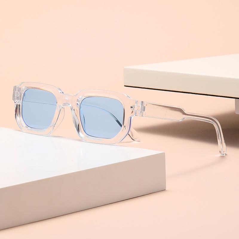 Vintage Rectangle Frame Sunglasses Men Fashion Sun Glasses Luxury Design Glasses Uv400 Eyewear Women Goggles Eil