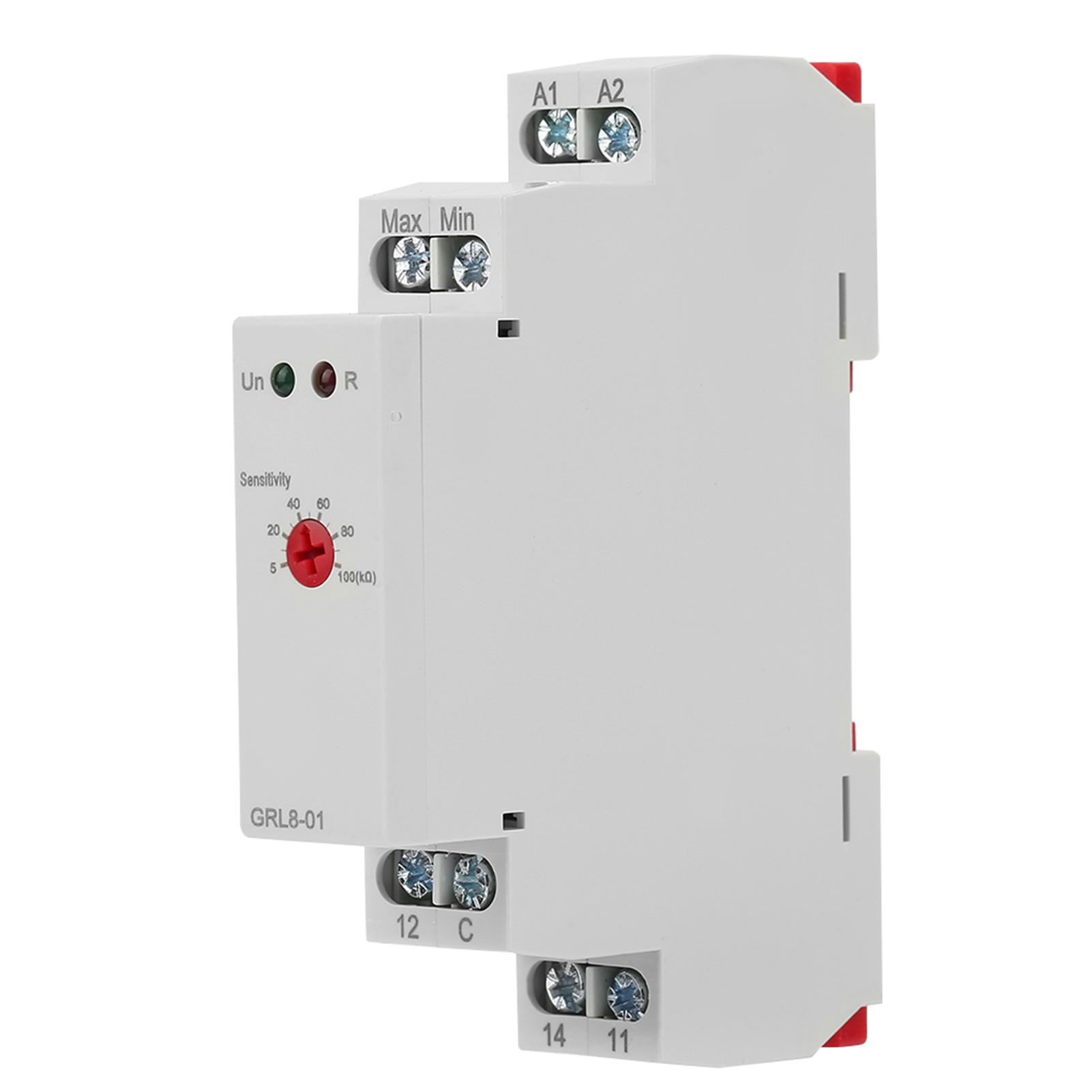 

GRL8 01 Liquid Level Control Relay Water Level Controller 10A AC DC 24V 240V