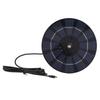 Solar Panel 5W Battery Charger Solar Panel Power Supply with 3 Meter Cable for Outdoor