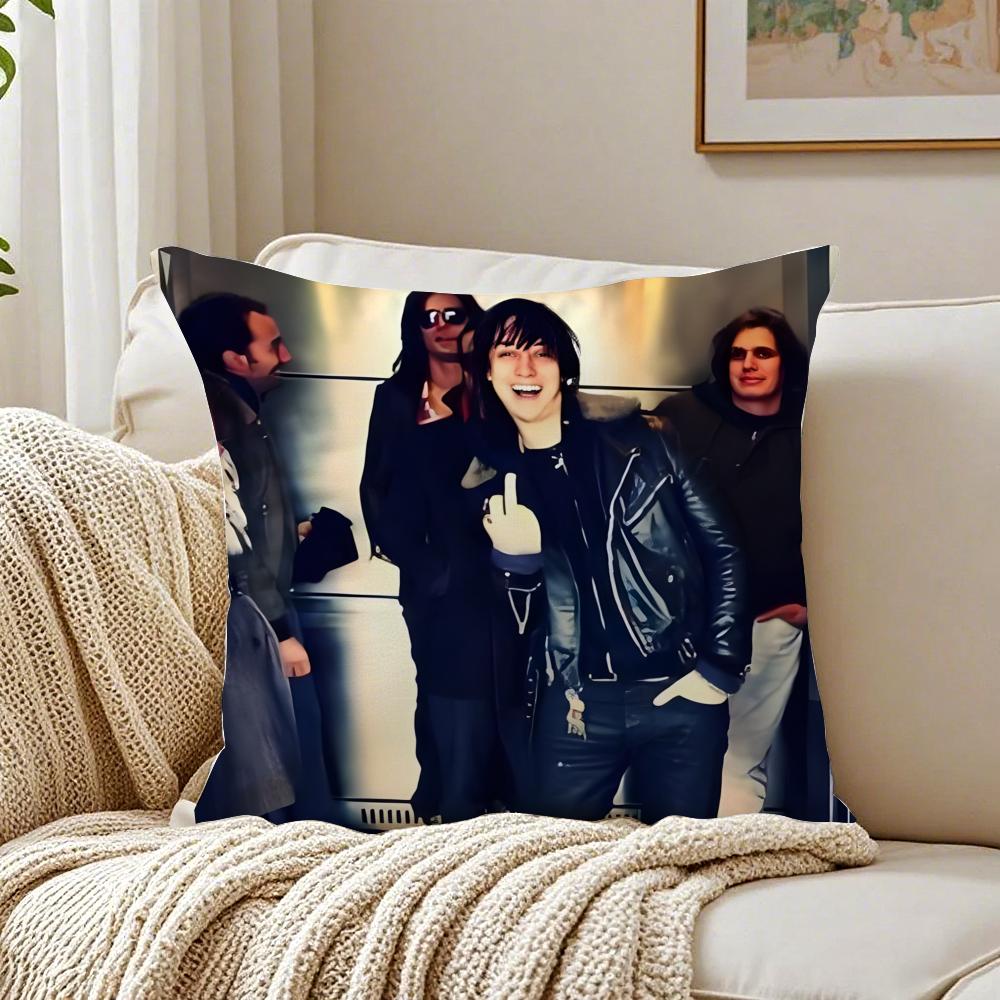 Music IndieRock The SStrokes Cushion Cover Pillowcase Antidustmite living Room Sofa Decor Cushion Room