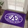 Austria Wien FC Design Crystal Velvet Carpet Cozy Non?Slip Printed Rug For Bedroom Living Room Entrance