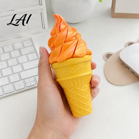 Telescopic Ice Cream Toy Cone Fidget Toy Novelty Spiral Swords Sensory Stress Anxiety Relief Gadgets for Anxiety Portable Decompression Play