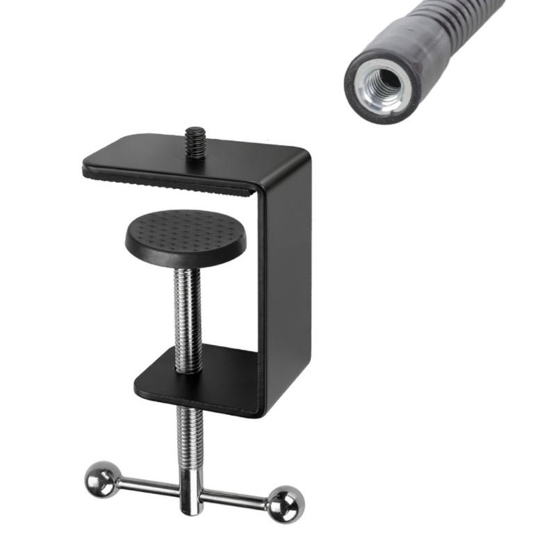 Flexible Gooseneck Microphone Stand Arm 4 Optional Lengths for Precise Stable Positioning in Recording Streaming