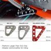 NICECNC For Beta 2013-2020 RR 300 Xtrainer 300 Motorcycle Rear Brake Pedal Tip RR 200 RR 250 RR 390 RR 430 RR 450 RR 480 RR 500