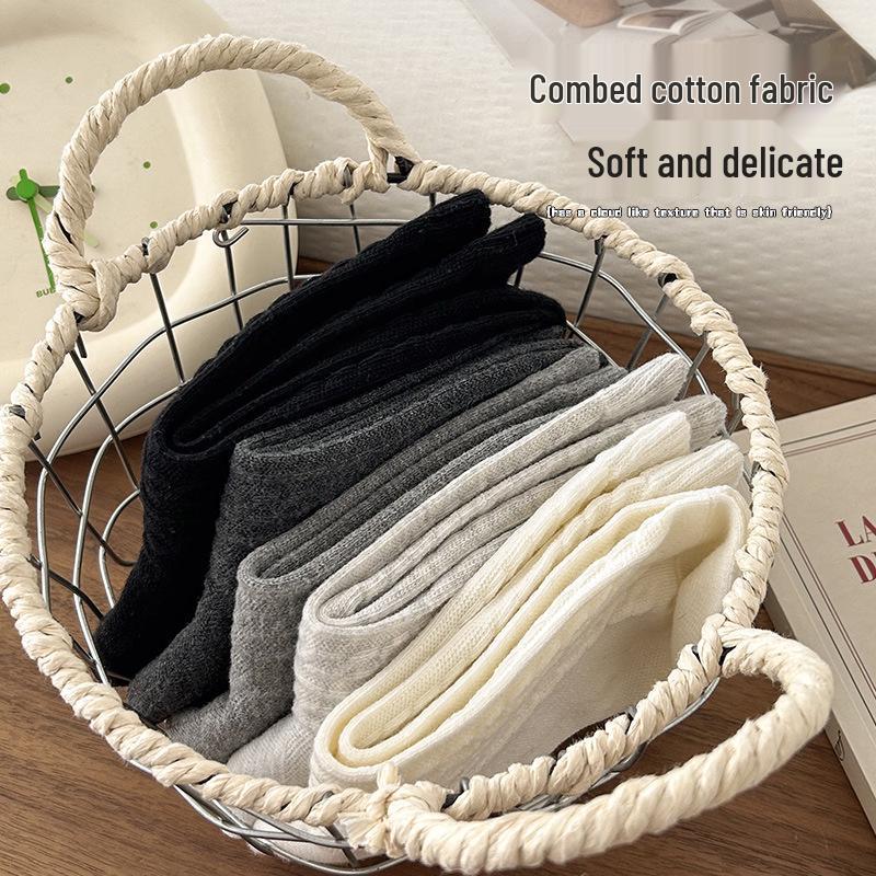 Women's Extra Thick Cable Knit Mid-Calf Socks in Trendy Gray - Cozy Autumn/Winter Japanese Style