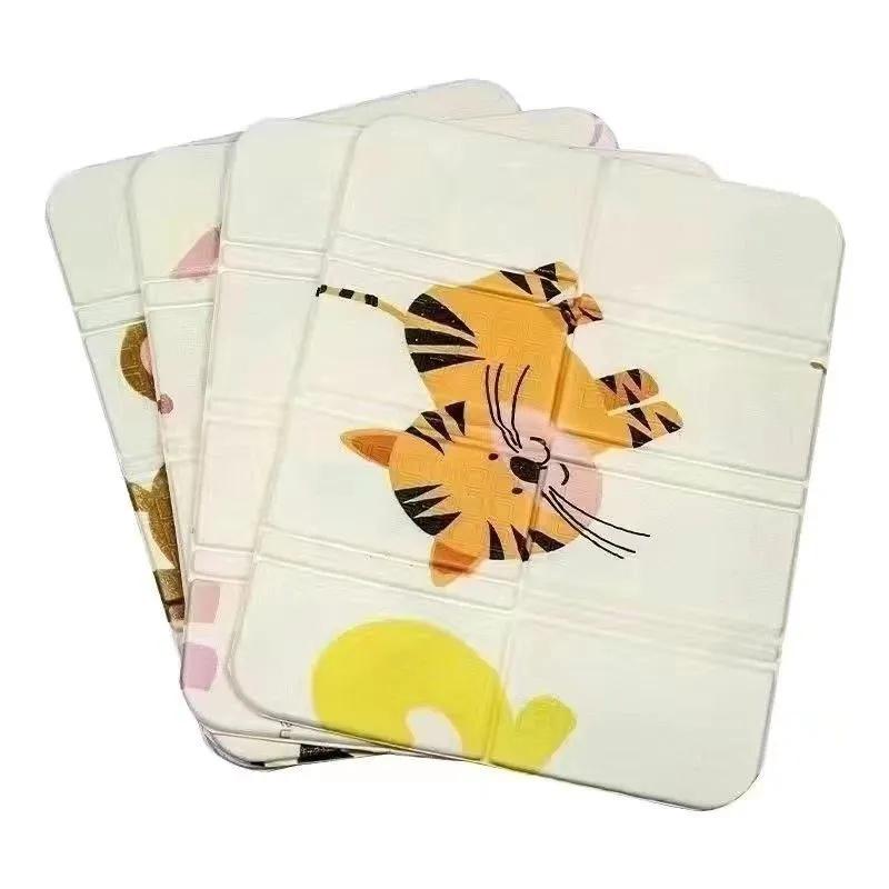 

Складная подушка-сиденье для путешествий на открытом воздухе, одинарная портативная подушка One Size бежевый