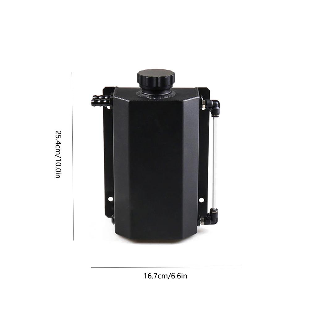 Recovery Water Tank 1L/2L Coolant Radiator Auxiliary Water Tank Reservoir Recovery Oil Catch Can Coolant Radiator Overflow Tank красный
