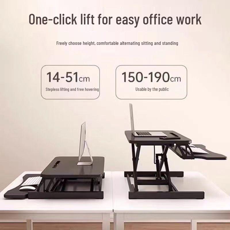 Adjustable Solid Wood Laptop Stand for Desktop and Office Desk