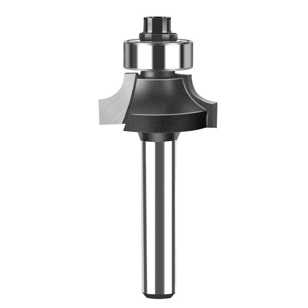 Power Tool Router Bit Woodwork 1pc Metal Milling Cutter Router Bit 6mm Shank Bearing Carbide Industrial Quality Practical